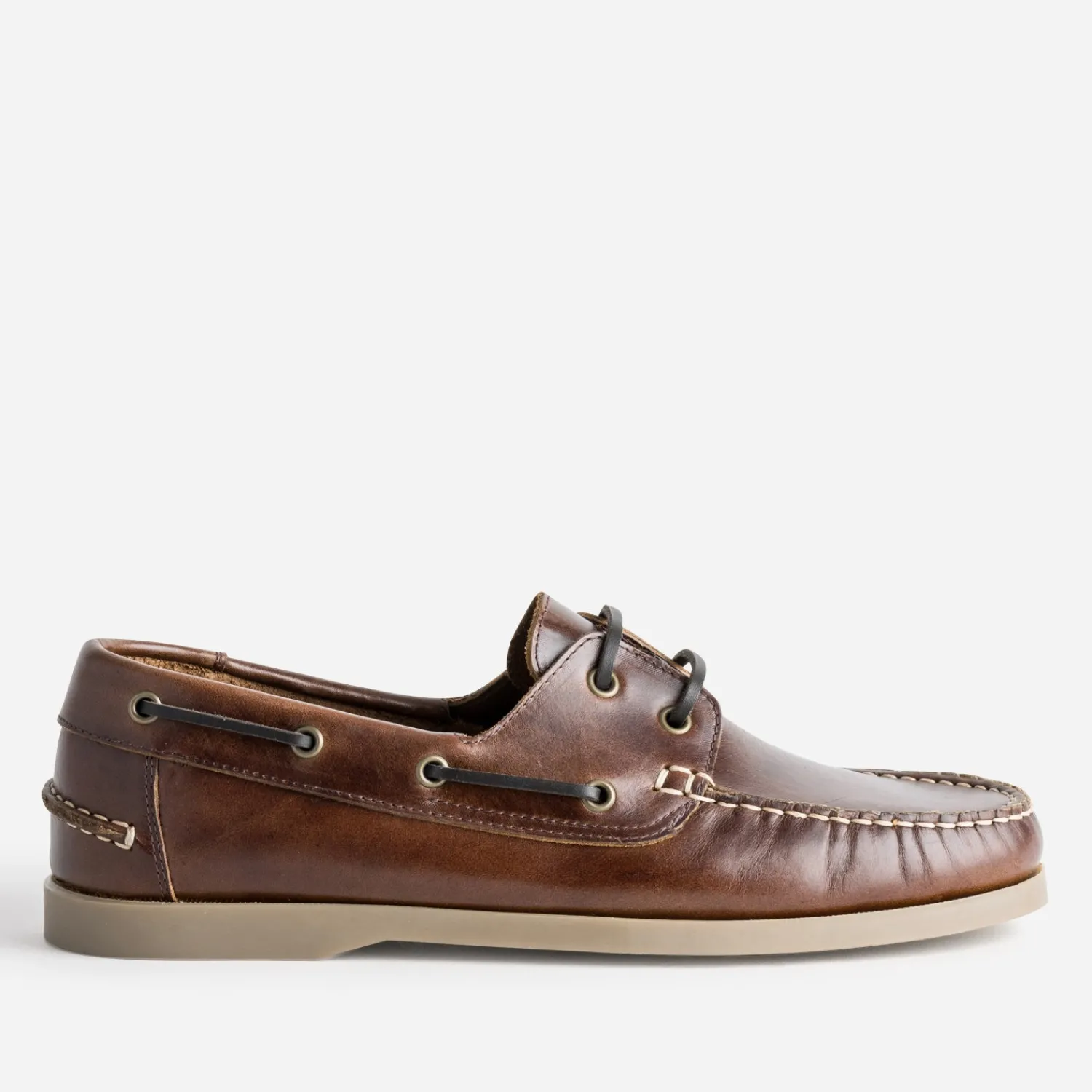 Eram Chaussures Bateau^Chaussure bateau cuir MARRON