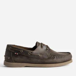 Eram Mocassins^Chaussure-bateau en cuir MARRON
