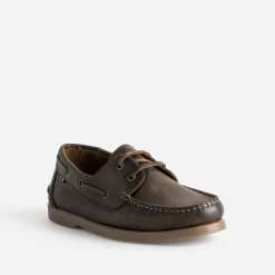 Eram Mocassins^Chaussure-bateau en cuir MARRON