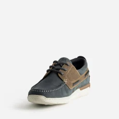 Tbs Chaussures Bateau^Chaussure-bateau et marron cuir MARINE