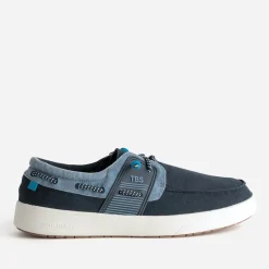 Tbs Toiles^Chaussure-bateau toile MARINE