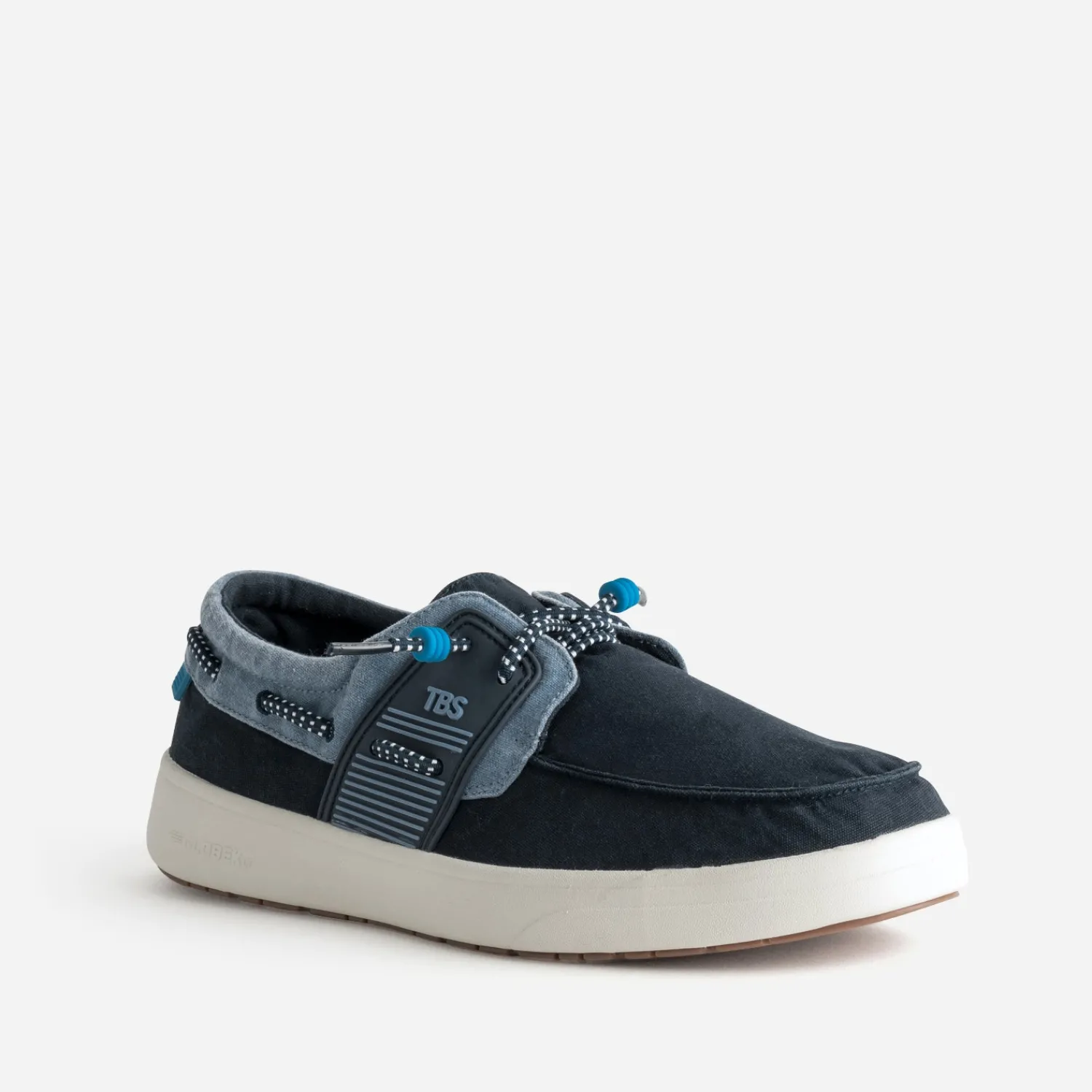 Tbs Toiles^Chaussure-bateau toile MARINE