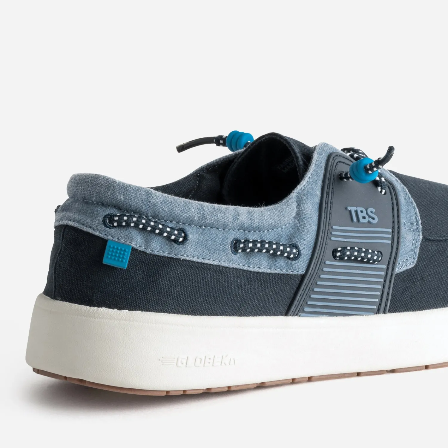 Tbs Toiles^Chaussure-bateau toile MARINE