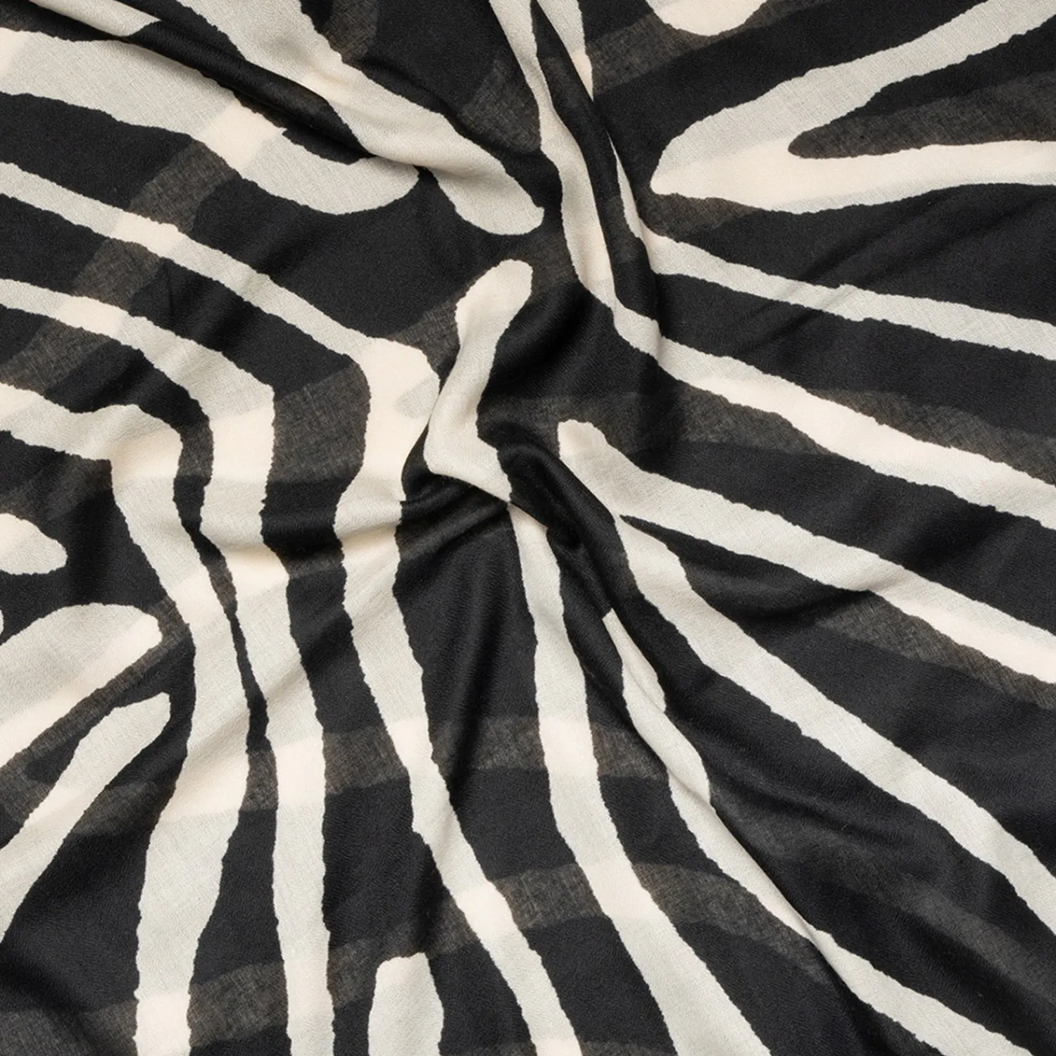 Eram Echarpes & Foulards^Chèche et noir à motif zèbre BEIGE