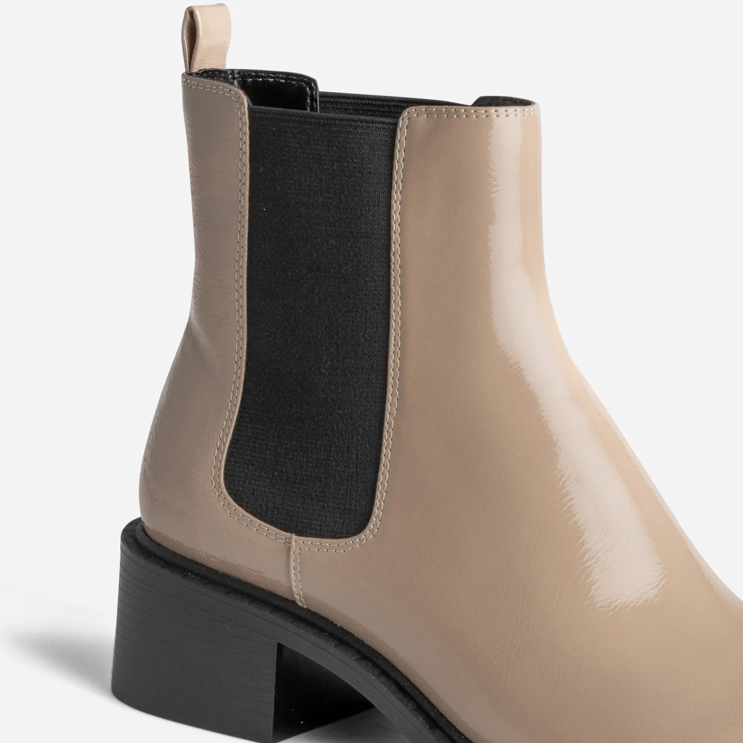 Eram Boots^Chelsea boots beige verni MULTICOLORE