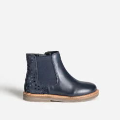 Buggy Boots^Chelsea boots cuir MARINE