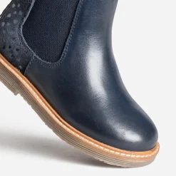 Buggy Boots^Chelsea boots cuir MARINE