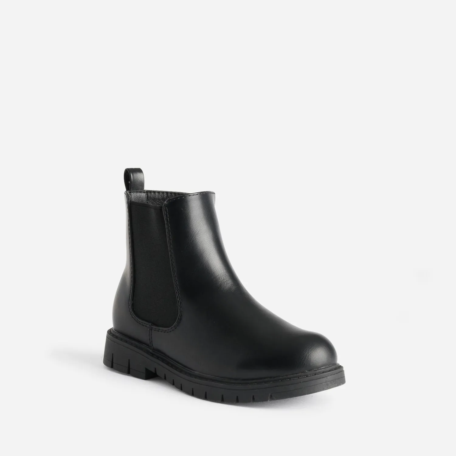 Buggy Boots^Chelsea boots cranté NOIR