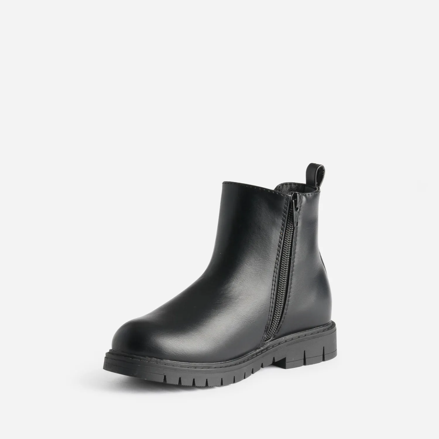 Buggy Boots^Chelsea boots cranté NOIR