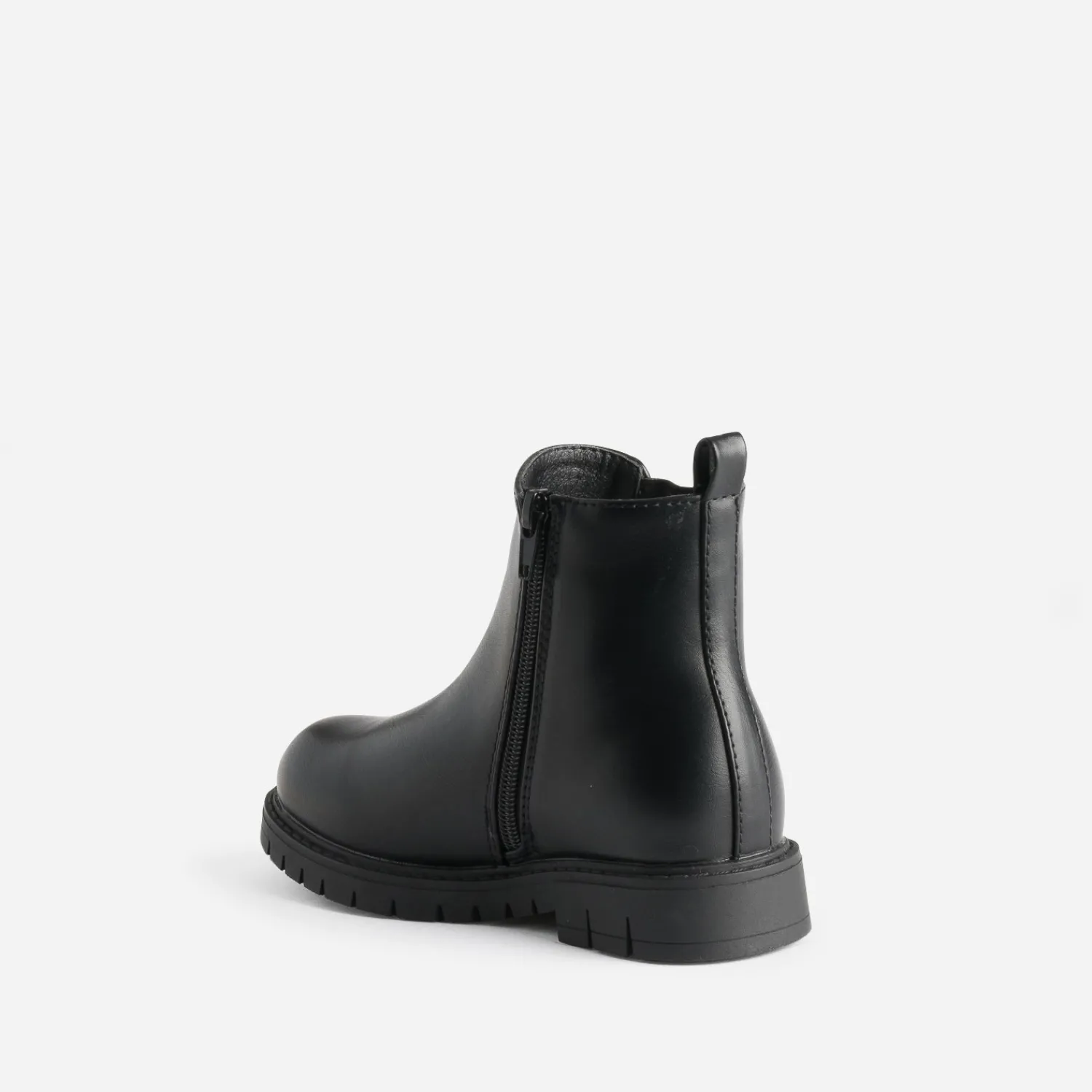 Buggy Boots^Chelsea boots cranté NOIR