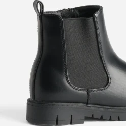 Buggy Boots^Chelsea boots cranté NOIR