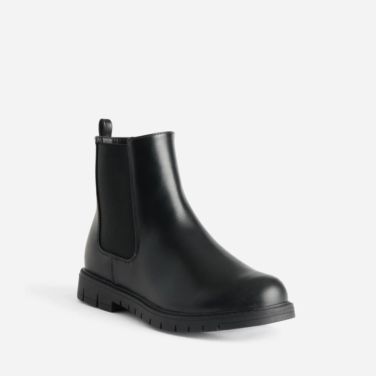 Buggy Boots^Chelsea boots à semelle crantée NOIR