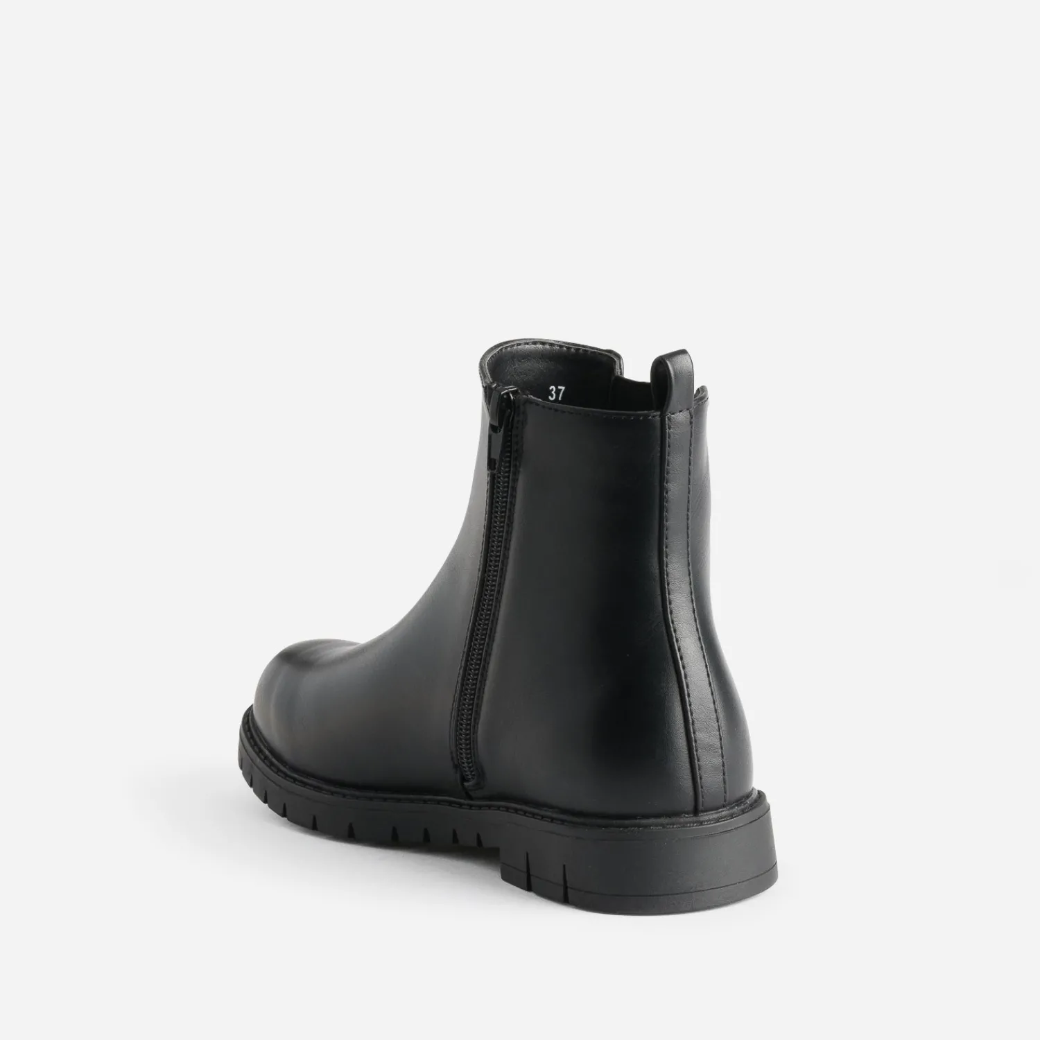 Buggy Boots^Chelsea boots à semelle crantée NOIR