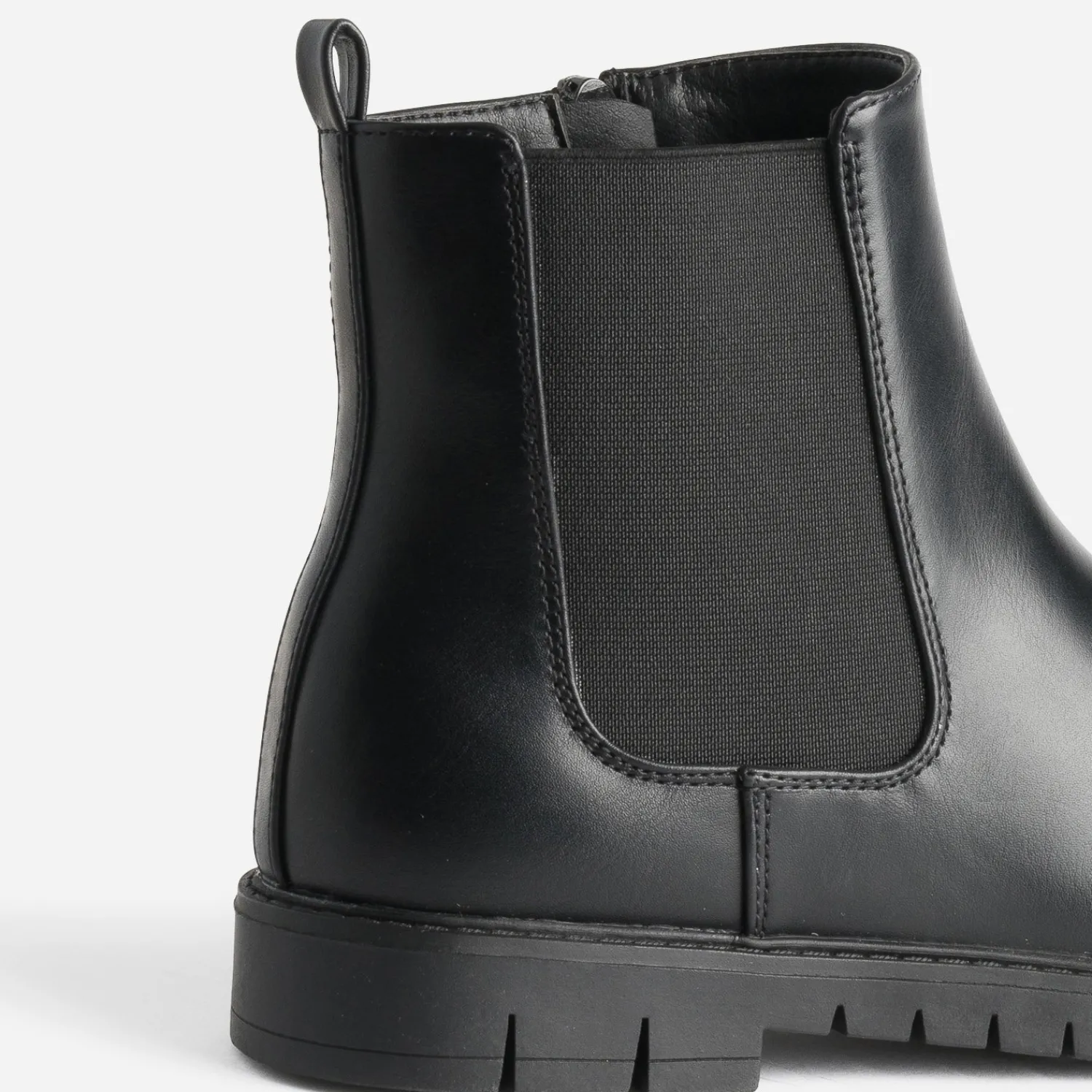 Buggy Boots^Chelsea boots à semelle crantée NOIR