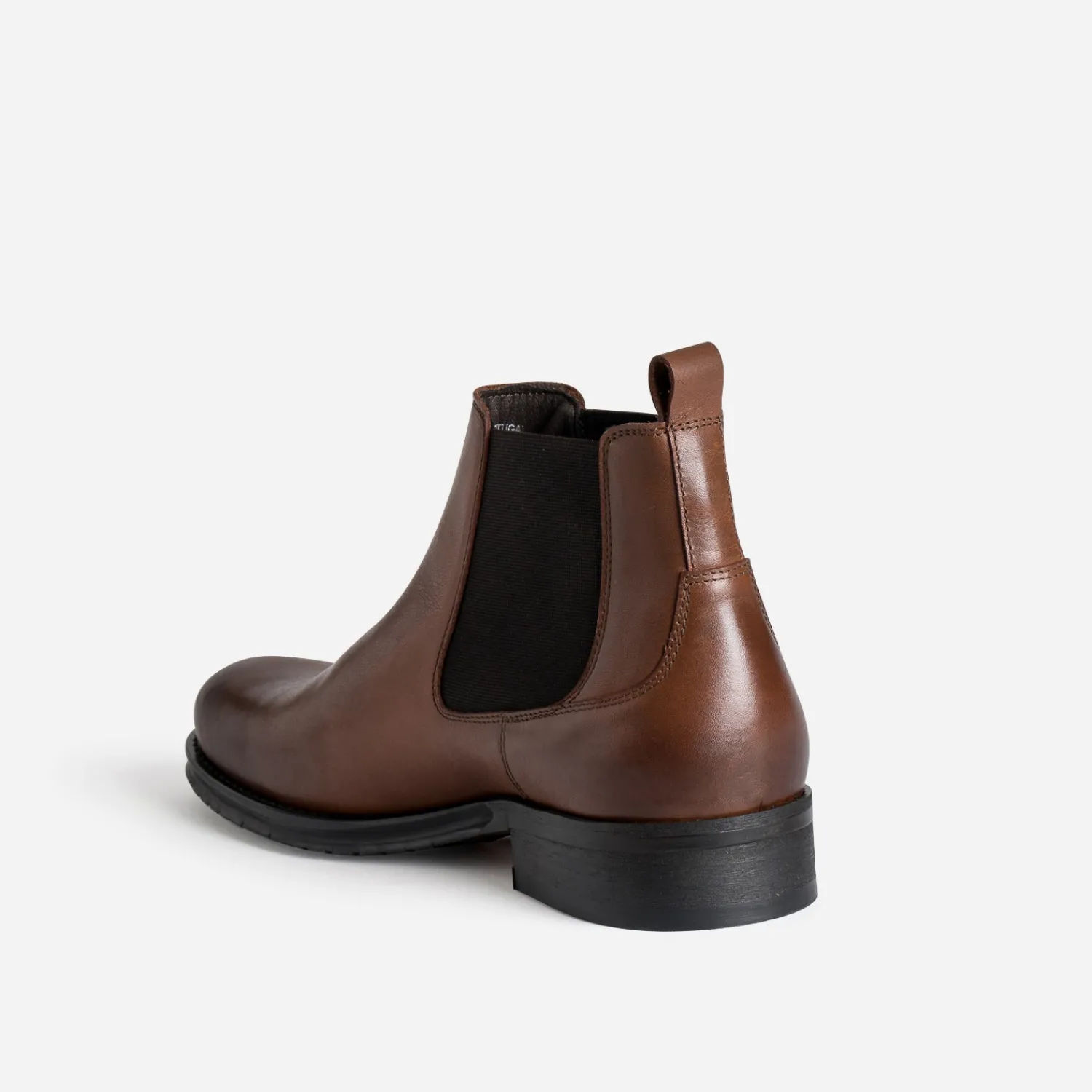 Eram Boots^Chelsea boots cuir COGNAC
