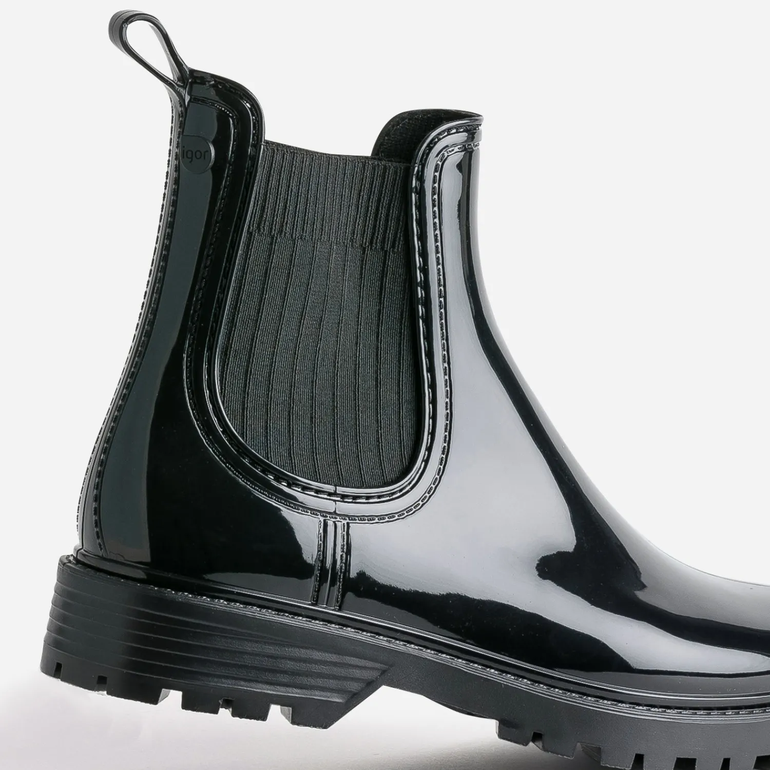 Igor Boots^Chelsea boots de pluie NOIR
