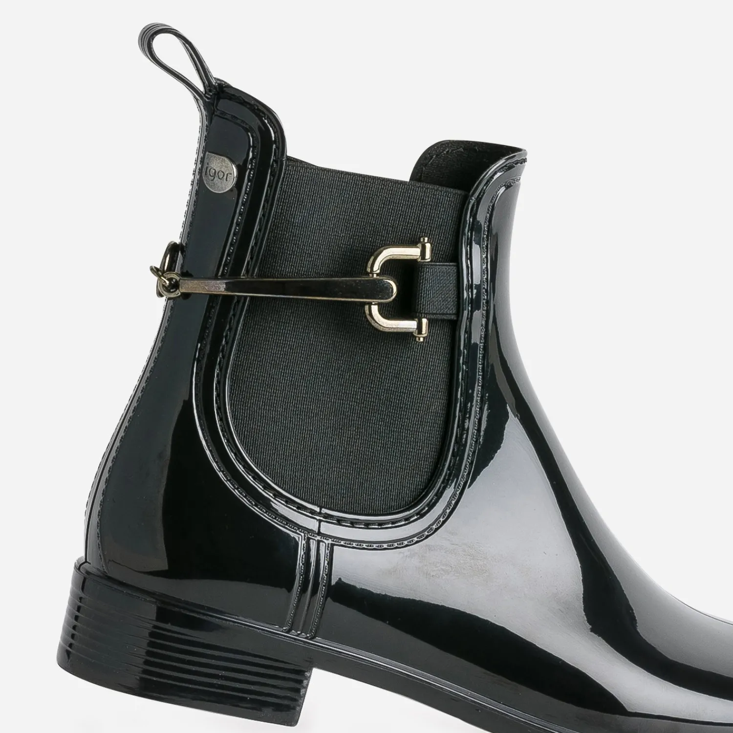 Igor Boots^Chelsea boots de pluie NOIR