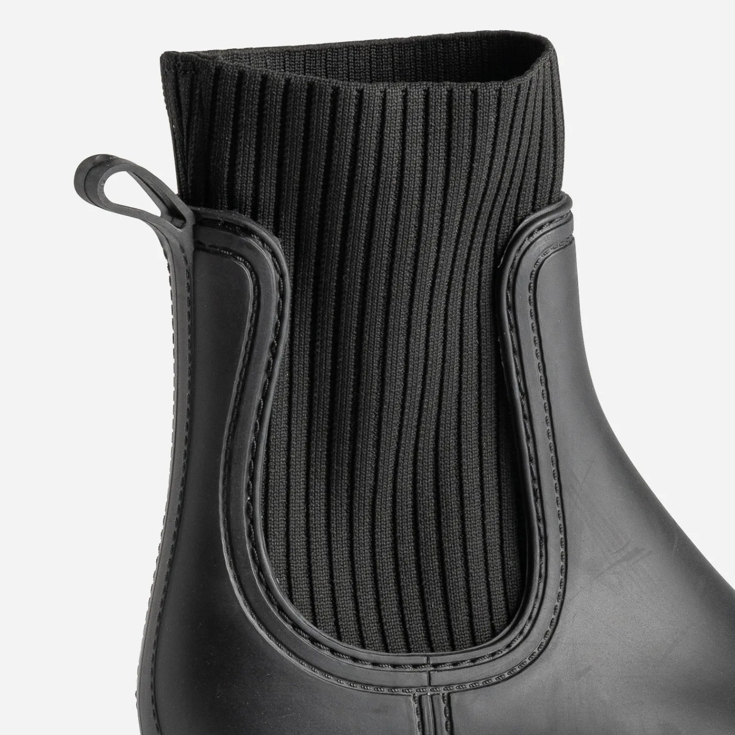 Eram Boots^Chelsea boots de pluie NOIR