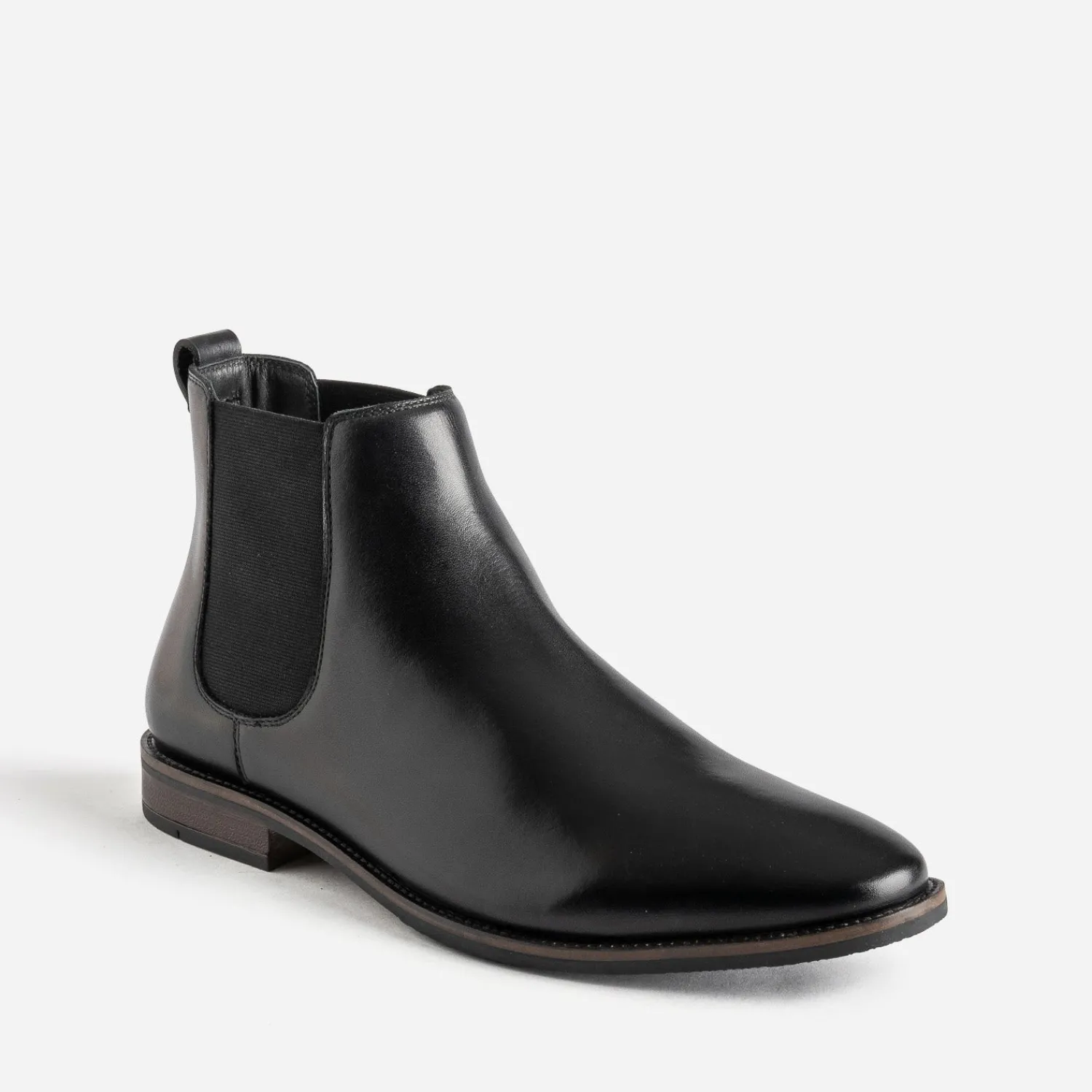 Eram Boots^Chelsea boots cuir NOIR