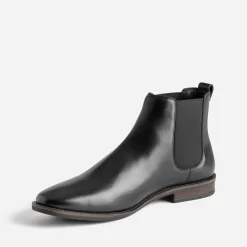 Eram Boots^Chelsea boots cuir NOIR