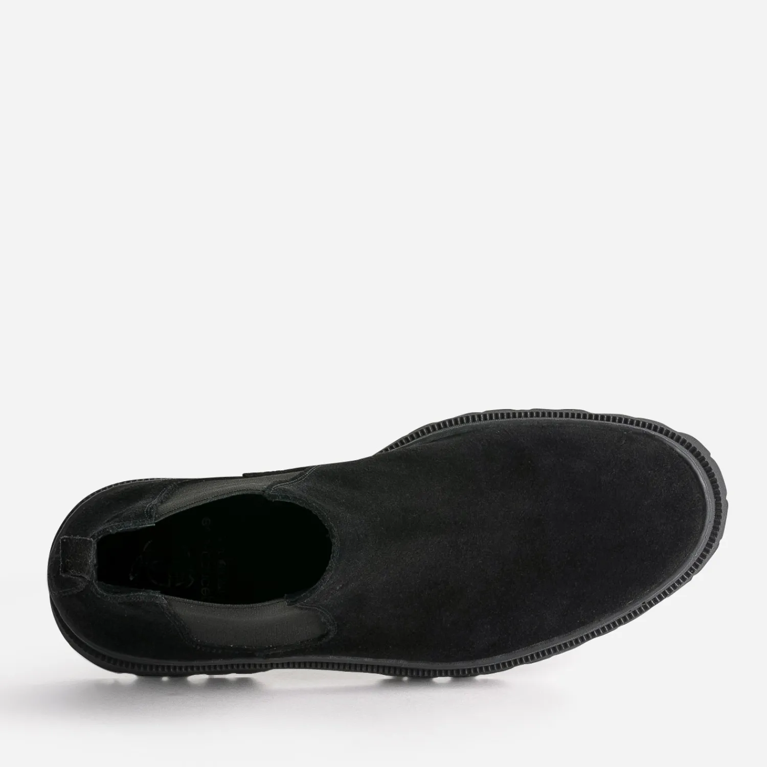 Eram Boots^Chelsea boots cuir velours NOIR
