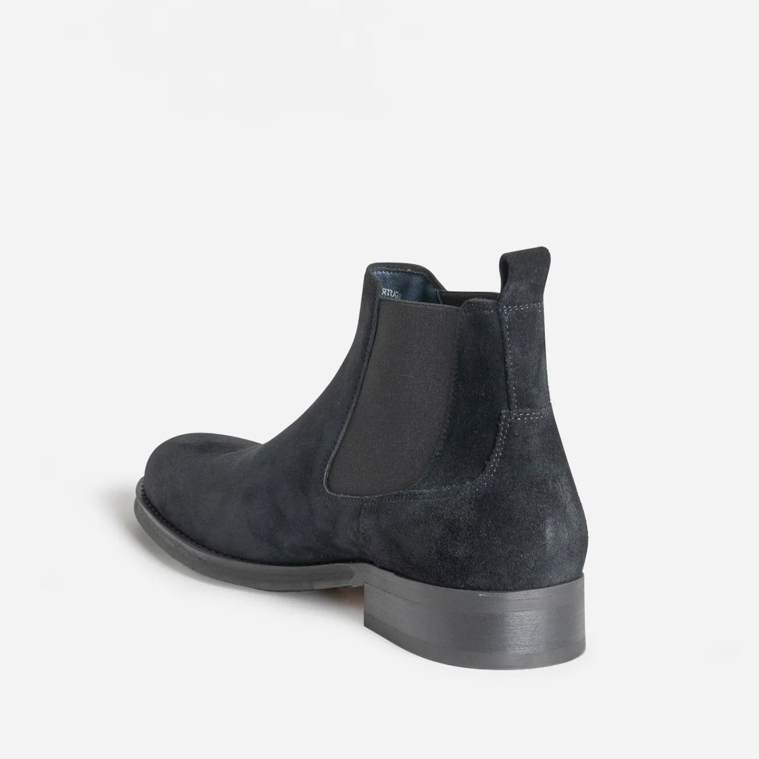Eram Boots^Chelsea boots cuir velours NOIR