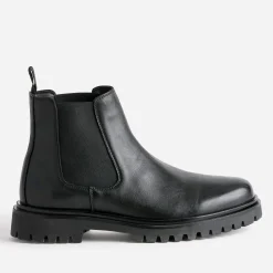 Eram Boots^Chelsea boots en cuir NOIR