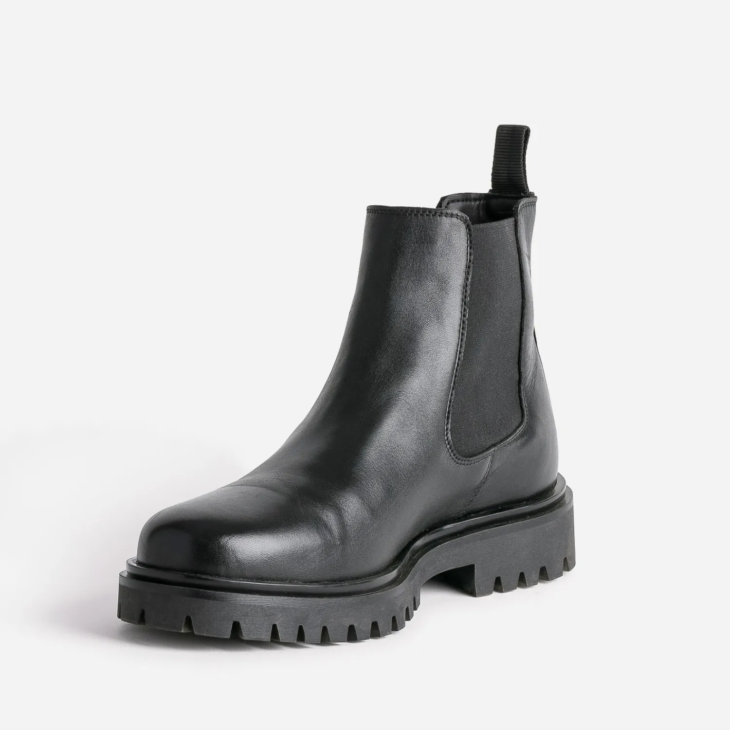 Eram Boots^Chelsea boots en cuir NOIR