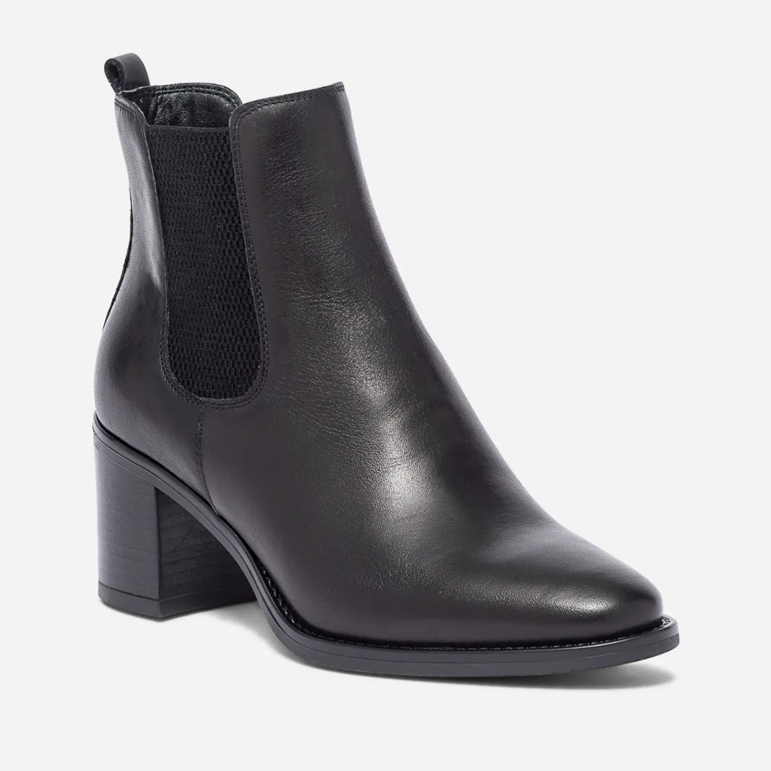 Eram Boots^Chelsea boots en cuir éco-conçu NOIR