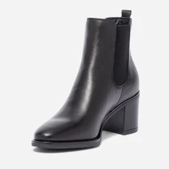 Eram Boots^Chelsea boots en cuir éco-conçu NOIR