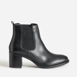 Eram Boots^Chelsea boots en cuir NOIR