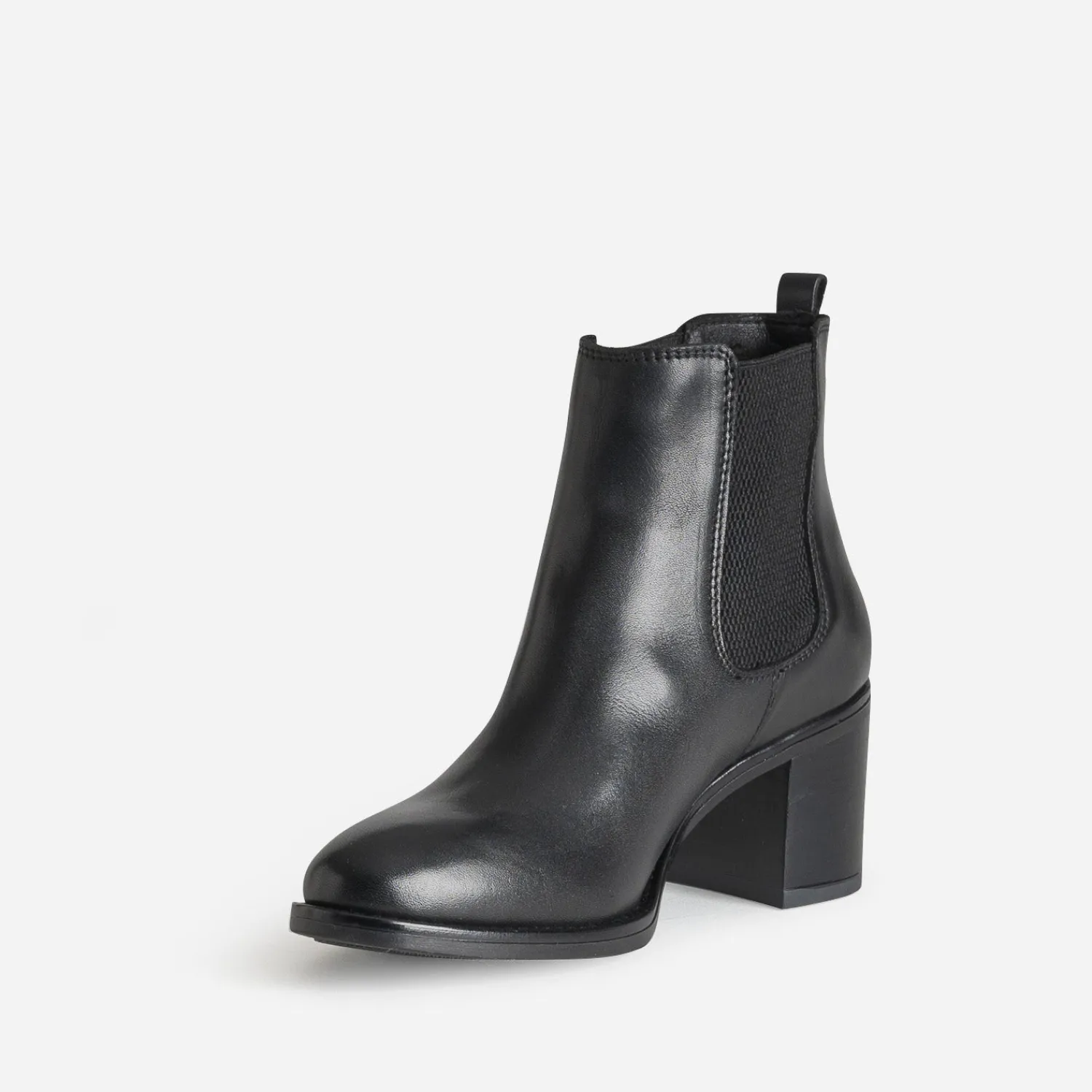 Eram Boots^Chelsea boots en cuir NOIR