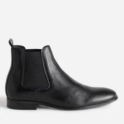Eram Boots^Chelsea boots en cuir NOIR