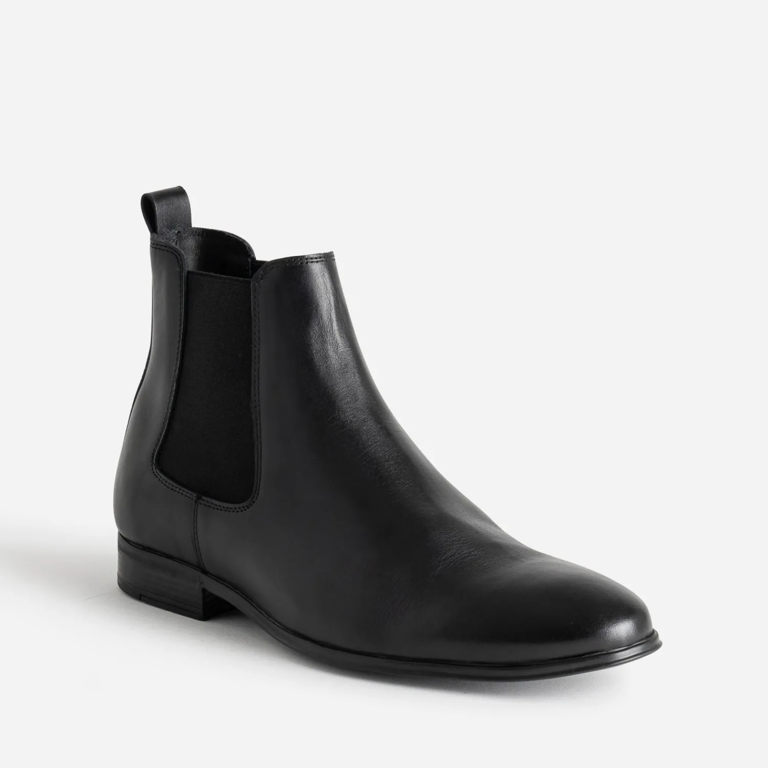 Eram Boots^Chelsea boots en cuir NOIR