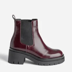 Texto Boots^Chelsea boots glacé BORDEAUX