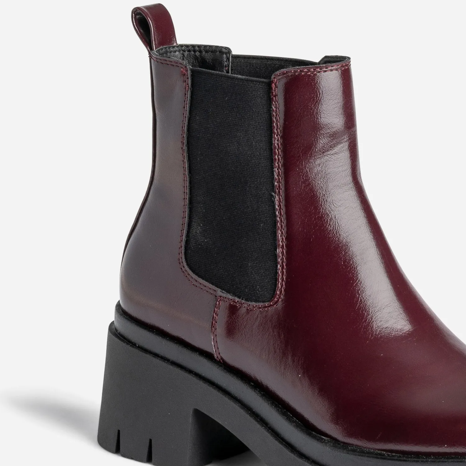 Texto Boots^Chelsea boots glacé BORDEAUX