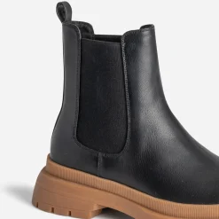 Texto Boots^Chelsea boots éco-conçu NOIR