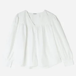 Texto Chemises & Blouses^Chemise he BLANC