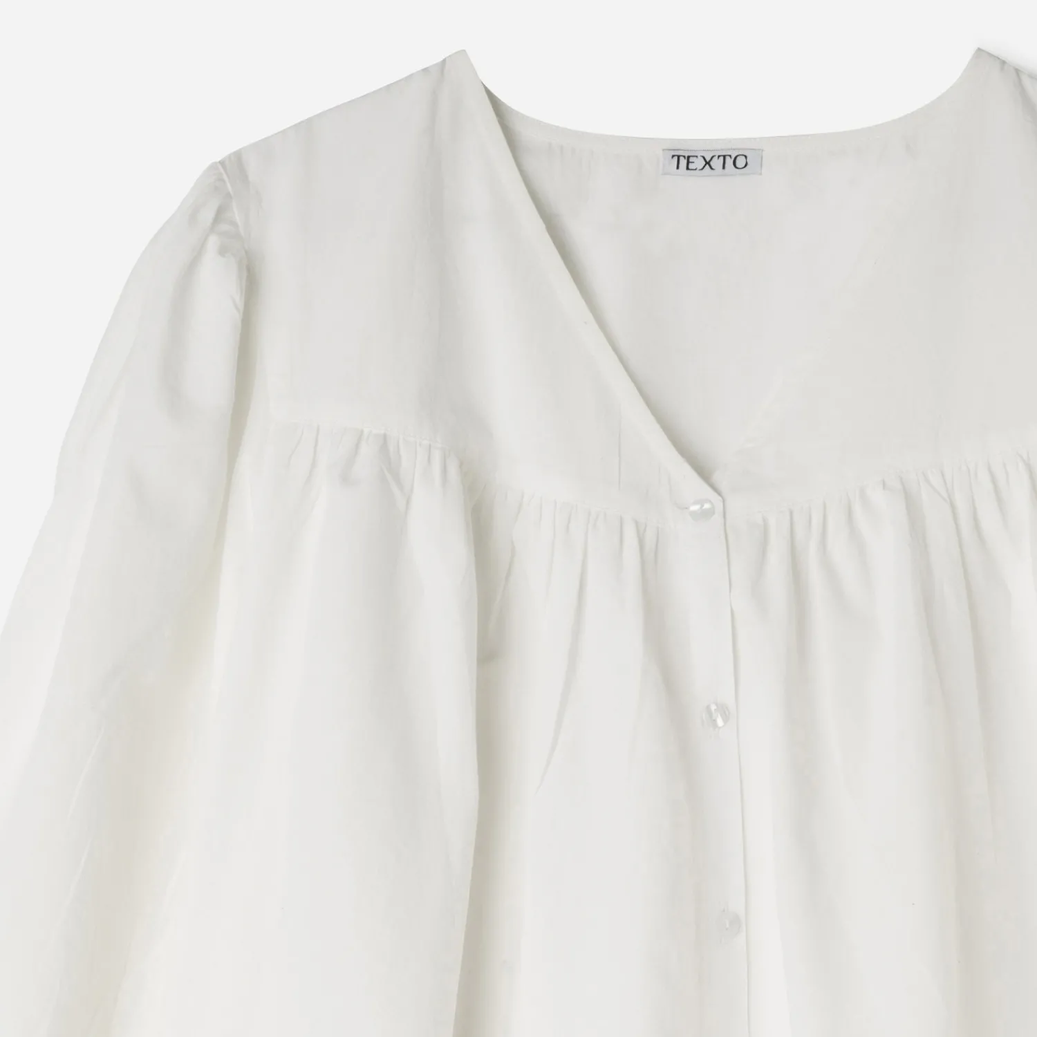 Texto Chemises & Blouses^Chemise he BLANC