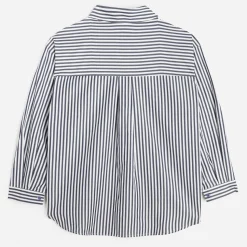 Texto Chemises & Blouses^Chemise e rayures blanches BLEU