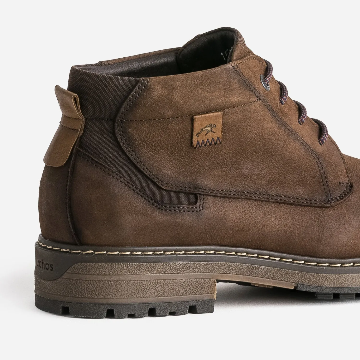 Fluchos Boots^Chukka boots cuir nubuck MARRON