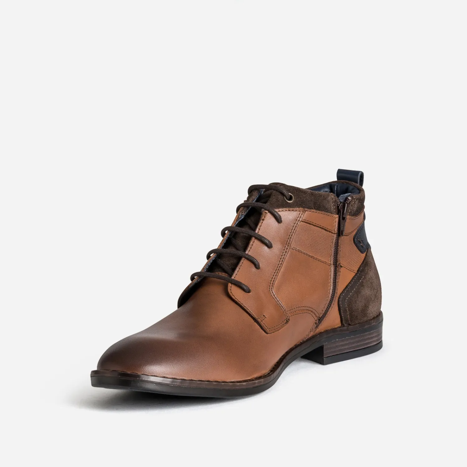 Eram Boots^Chukka boots clair cuir MARRON