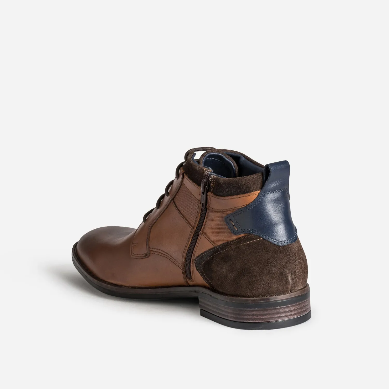 Eram Boots^Chukka boots clair cuir MARRON