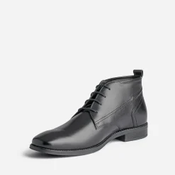 Eram Boots^Chukka boots en cuir NOIR