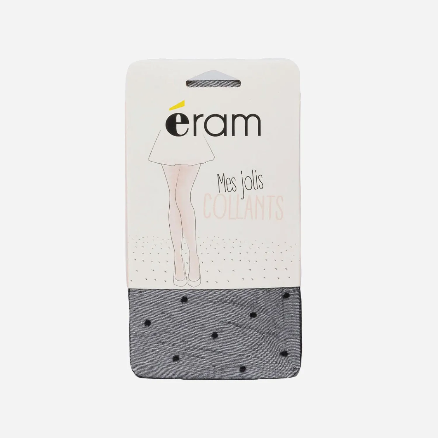 Eram Chaussettes & Collants^Collants s en voile plumetis NOIR