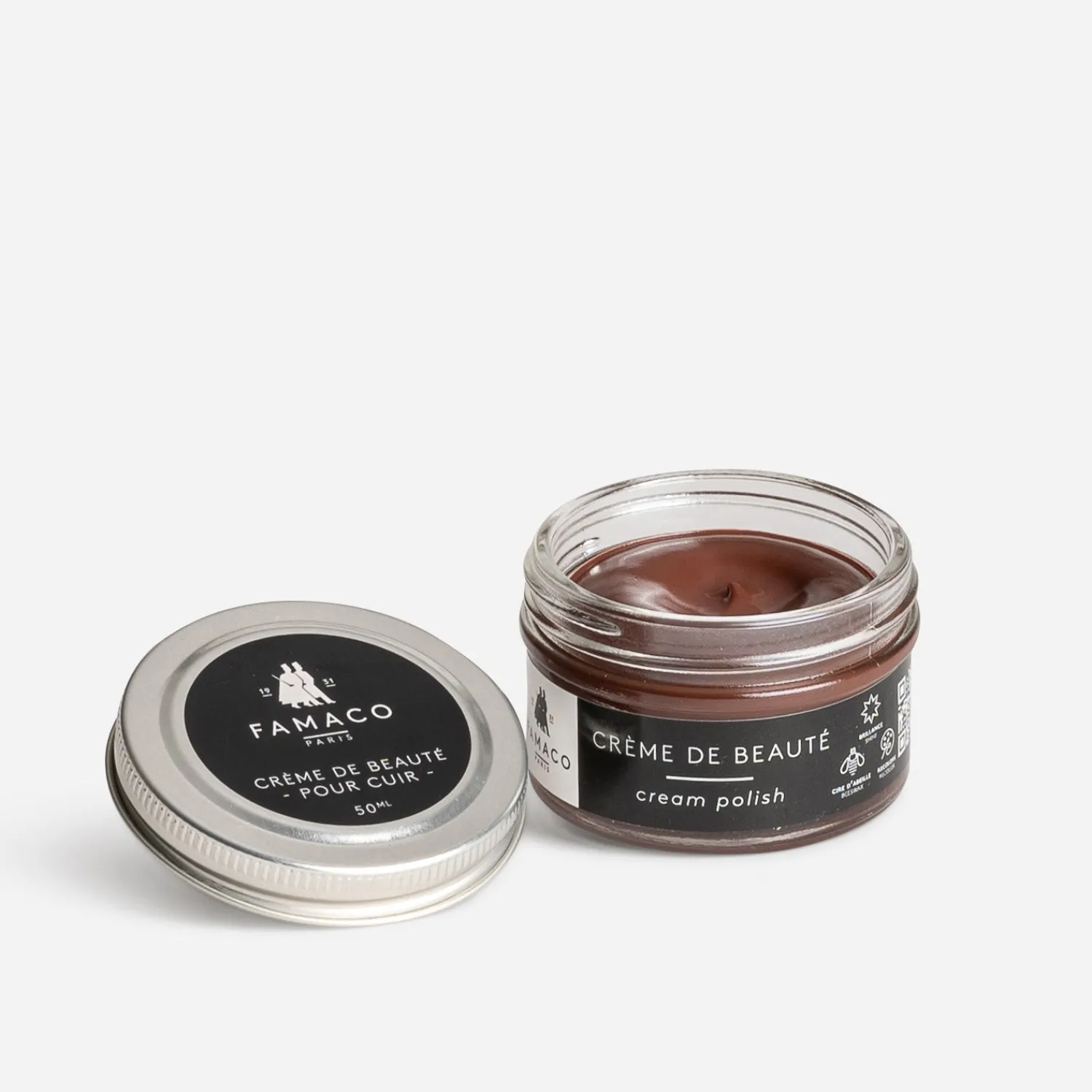 8442 Produits D'Entretien|Produits Entretien^Crème de beauté pour cuir FAMACO MARRON