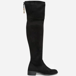 Eram Bottes^Cuissarde e suédée à tige souple NOIR