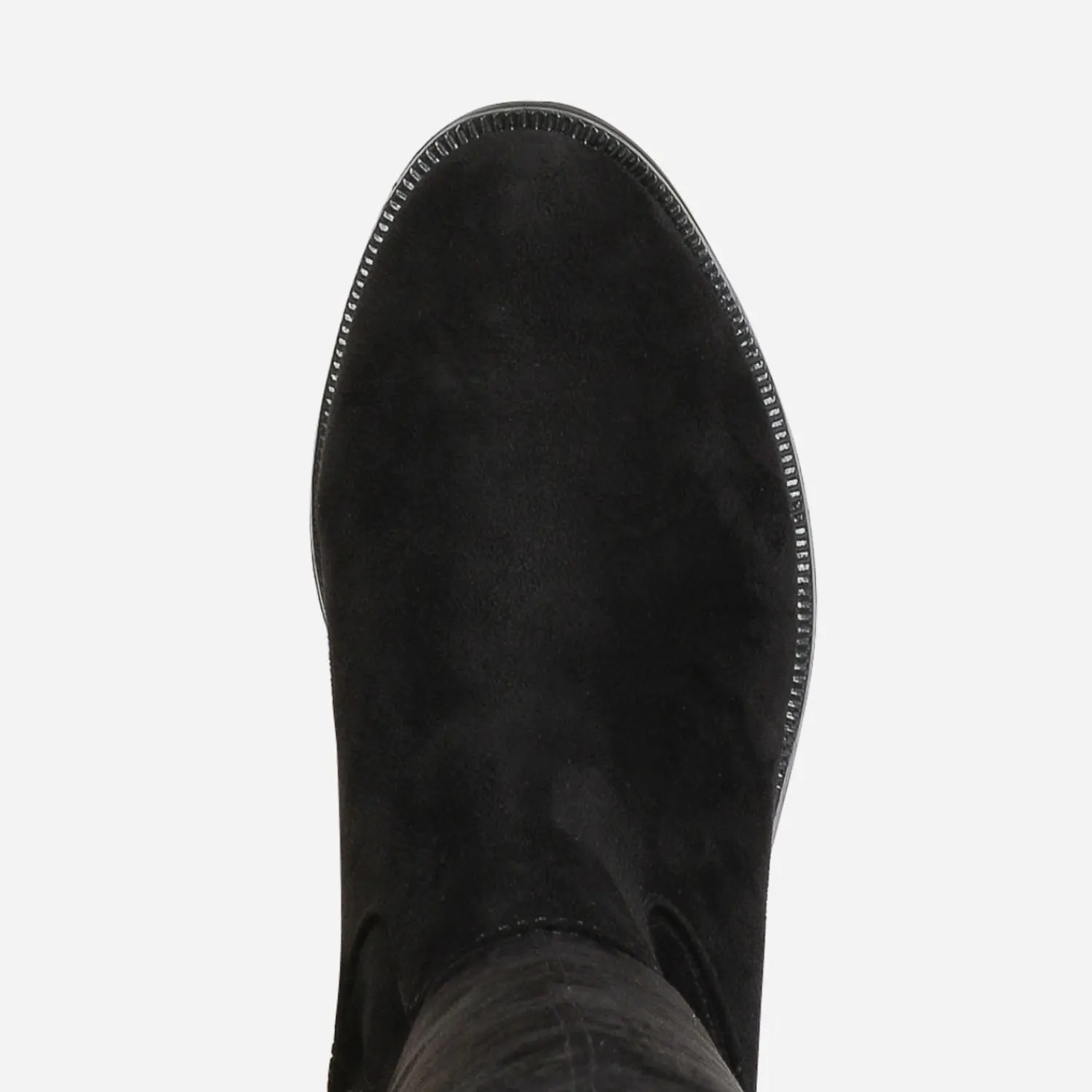 Eram Bottes^Cuissarde e suédée à tige souple NOIR