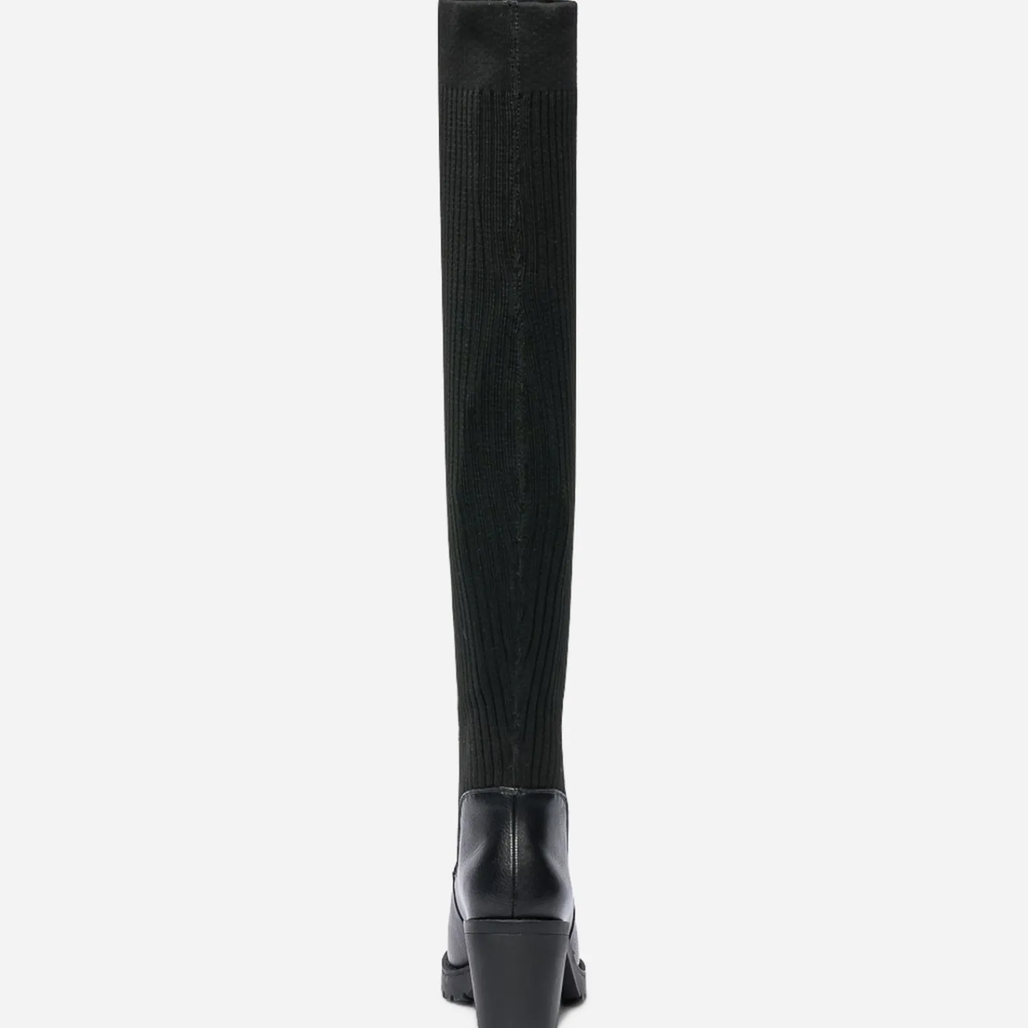 Texto Bottes^Cuissarde-chaussette e NOIR