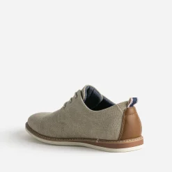 Eram Chaussures De Ville|Baskets/Tennis^Derby chiné en textile BEIGE